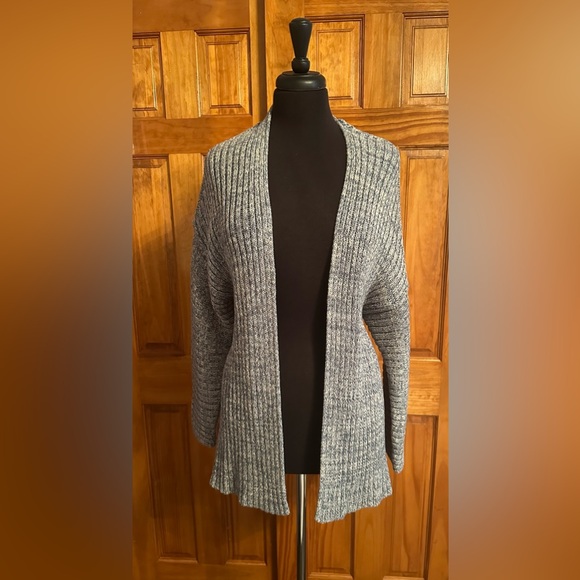 Urban Outfitters Blue & White Knitted Cardigan - Picture 1 of 4